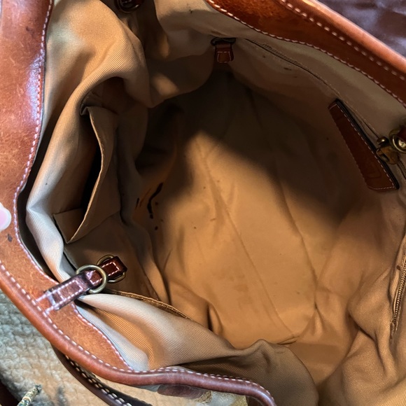 Vintage Patchwork Coach Bucket Bag - Picture 4 of 9